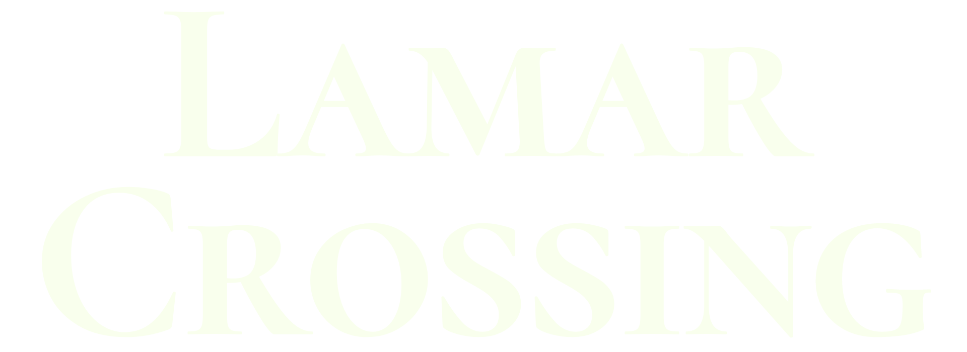 Lamar Crossing logo